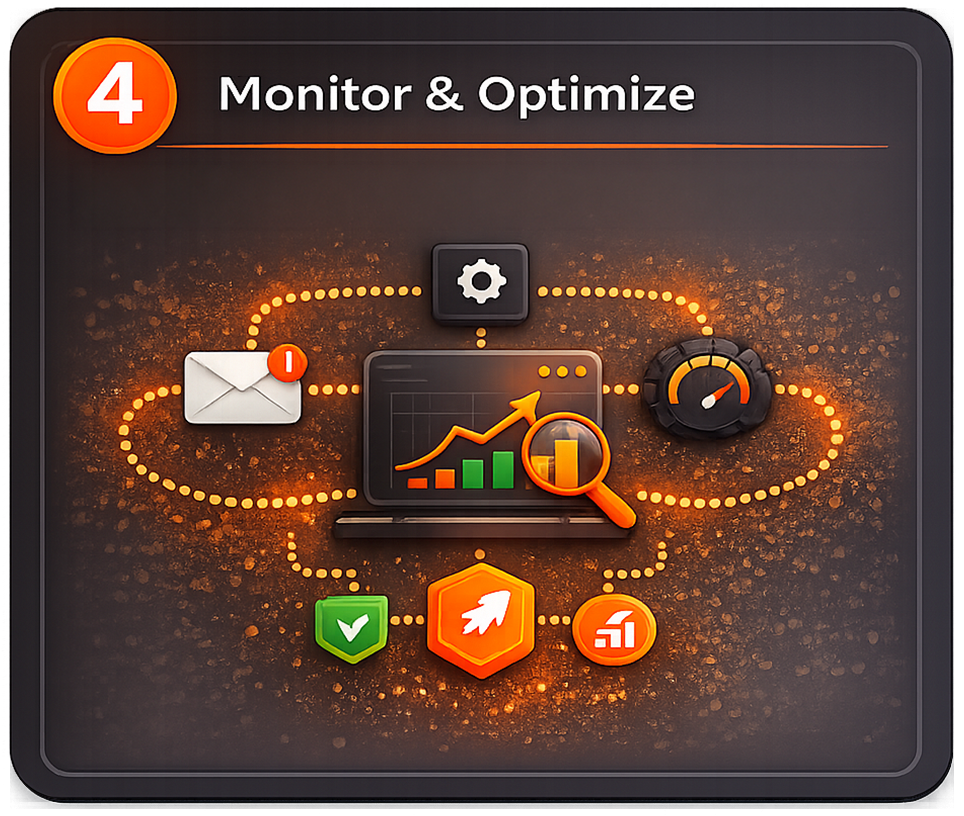 Review logs - step 4